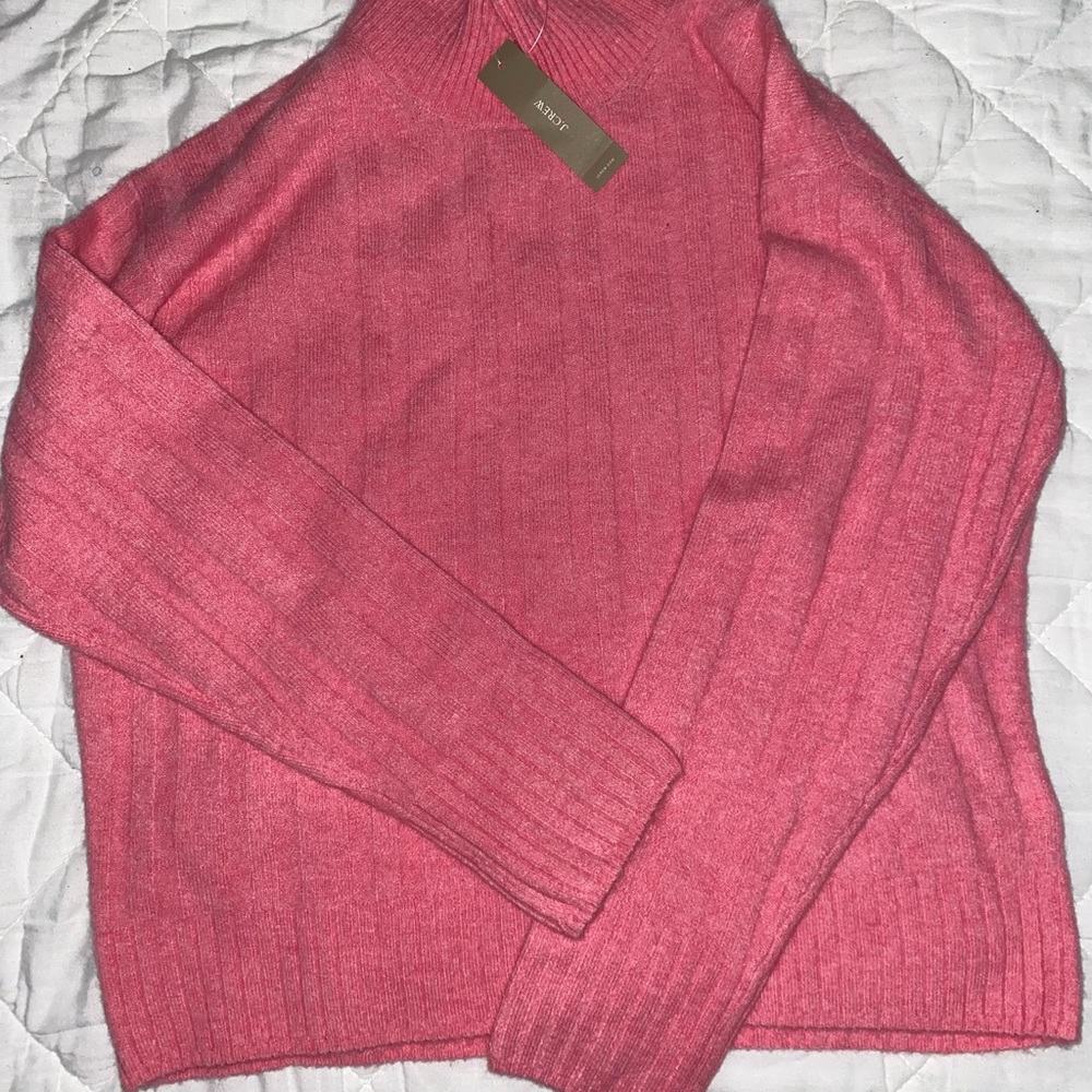 J.CREW sweater Small& medium 2for1 Women soft pink and beige sweater bundle